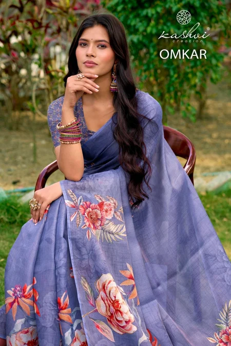 Omkar By Kashvi Erode Silk Best Daily Wear Saree Wholesale Shop In Surat
